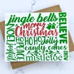 진저브레드 크리스마스 블룸 포인세티아 눈송이 트리 프레임 금속 커팅 다이 클리어 스탬프 스텐실 DIY 스크랩북 엠보싱 2025 : 지안총판