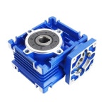 57/60/90/104mm 플랜지 스테퍼/서보 모터 14mm 출력(57x57mm 플랜지, 비율 7.5-1)을 위한 NMRV030 웜 기어박스 감속기 RV30 : Atelier... 