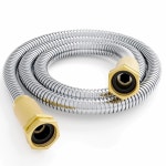 360 가젯 여성으로 3피트(여성에서 튼튼한 릴/탈습기/RV 가든 짧은 금속 호스 304 스틸용 물 - 스테인리스 야외 착용), 유연하고 익스텐션 리더... 