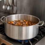 소로 에센셜 - 20 Qt 헤비 듀티 브레이저 팬 커버 포함 둥근 평평한 조리 표면, 심지어 가열 조리기구까지 완벽한 스튜 튀김 요리 홈 키친... 