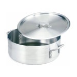 소로 에센셜 - 25 Qt 헤비 듀티 브레이저 팬 커버 둥근 평평한 조리 표면, 심지어 가열 조리기구까지 갖추고 있어 볶음 스튜 요리에 완벽합니다... 