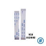 300pair 왼쪽 오른쪽 R1 모터 연결 PS5 V1.0 컨트롤러 용 리본 플렉스 케이블 : 온더샵29