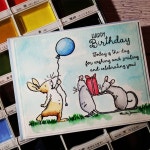 슬림 라인 스크림 클리어 스탬프 및 금속 커팅 다이 DIY Scrapbooking 앨범 아트 크래프트위한 생일 소원 마우스 : 미주세일