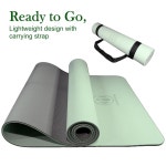 프리미엄 TPE 요가 매트 6MM 정보 스와이프 U2013 미끄럼 방지 무취 경량 : 글로벌스마트바잉