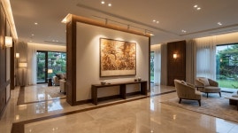 황금송림도(黃金松林圖) - 천년의 뿌리 : 선우꽃담 아뜰리에