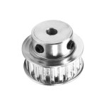 3D 프린터 CNC 1Pc용 피일렉트 알루미늄 합금 XL 20 티스 6mm 내경 타이밍 벨트 풀리 플랜지 동기식 휠 실버 : 지혜로운몰