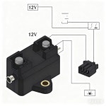 클라나타 OEM 1800080-579-51, 유니버설 브레이크 라이트 스위치 키트, 12V 스톱 스위치, 대부분의 클래식 차량을 위한 압력 스위치를... 