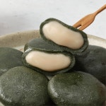 한끼떡집 저당떡 무설탕 백앙금47% 쑥 곤약 개별포장 1BOX(70g X 8개입) : 그때그빵