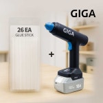 기가 4세대 충전 자동 전동 무선 글루건 마끼다 호환 핫멜트 접착 전문가용 G-088 : 제이스타