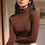 올데이 터틀넥 티셔츠 WBD4L01531 : petitdu01