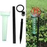 휴대용 빗물 계량기 수집 게이지 폴리스티렌 비 측정 도구 야외 지상 강우 35mm : 신정산업