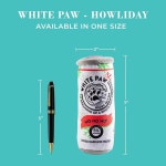 소형, 중형 및 대형견을 위한 오트 디지티 도그 화이트 포 하울리데이 플러시 장난감, 인터랙티브 재미있는 홀리데이 삐걱거리는 부드럽고... 