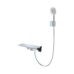 그랑데 선반형 샤워 욕조 수전 S0815 WG 화이트골드 BK 블랙 CB 크롬블랙 : 수림바스