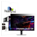 힐링쉴드 삼성 UHD 오디세이 OLED G8 LS32FG812 항균 보안필름 블루라이트차단 양면 정보보안기 : 힐링쉴드코리아