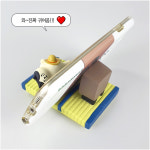 스마트폰 받침대 귀여운 동물 고양이 p0026 티비 팔꿈치 : 우리스타일