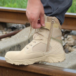 남성 워커 사막화 작전화 전술화 등산화 MF1630 블랙(로우탑), 255 : zeraka