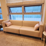 CH635 대기실 한의원 동물병원 병원소파 카페 1850mm 사이즈 변경 가능 : 초이스소파