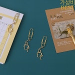 투투 귀여운 크리 에이 티브 금속 사무실 학교 얼굴 클립 북마크 좋은 메모 세트 편지지 용품 H0483 : 람보르기니하이브리드