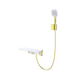 그랑데 선반형 샤워 욕조 수전 S0815 WG 화이트골드 BK 블랙 CB 크롬블랙 : 수림바스