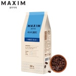 (단종 확정)맥심 원두커피 마스터 블렌드 아메리칸 로스트400g (구 맥스웰 하우스) 자판기원두 커피머신 : 까만원두콩