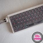 서리로 덥은 흰색 테마 기계식 키보드 캡 60/68/75/87/98/104/108 열 사용 가능 : 시드컴퍼니8