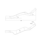 자전거 85 카본 타임트라이얼 로드 파이버 바이크 레스트 137 핸들바 트라이애슬론 바 15 조절 핸들 가능 100mm HB912 : 덕진잡화점