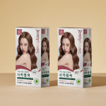 제니하우스 프리미엄 헤어컬러 크림타입 염색약 120g, 코랄핑크브라운 9CPB, 2개 : 제니하우스 브랜드스토어