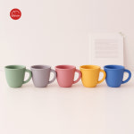 안깨지는컵 가벼운 실리콘 머그컵 양치컵 어린이집컵 캠핑용그릇 : 키키네 잡화점