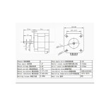 NEMA17 3PCS 17HS3401S 스테퍼 모터 2.8V 1.3A 2상 4선 : 정직한아마마켓