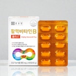 종근당 수용성 활력 비타민B 플러스 60정 비오틴 판토텐산 나이아신 엽산 약국 효과 : 뉴트리룸
