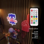 MLB 필라델피아 필리스 Philadelphia Phillies 벽면 LED 디스플레이 사인 : 딜라이트로이