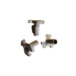 전자 레인지 부품 중앙 브래킷 유리 플레이트 커플링 ZJ-024 로트당 3 개 : 유진종합상사5