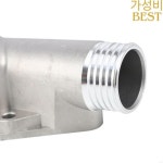 2025 개스킷 교체 온스켓을 갖춘 새로운 알루미늄 온도 조절 장치 하우징 커버 11531722531 055004N : 간이아웃