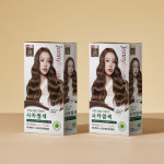 제니하우스 프리미엄 헤어컬러 크림타입 염색약 120g, 내추럴브라운 6NB, 2개 : 제니하우스 공식몰