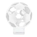 축구 팬과 수집가를 위한 스탠드 u2013 축구공 트로피 스포츠 기념품이 있는 헤모톤 크리스탈 장식품 : 아토코끼리스토어