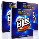 라이온코리아 비트 일반세탁기용 세탁세제 지함 4.5kg 3개 : 지누지누