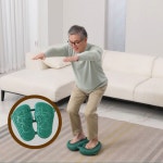 무소음 홈트 맨바리워킹 발지압 가정용 천국의계단 에어 스텝퍼 바운스번 말랑 스템퍼 자세교정 하체운동 코어운동 : 건강 MD