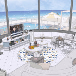 [스케치업 웹툰 배경] 오션뷰 풀빌라 - Basic/Natural/Dirty : 일비작화소