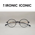 [임박사안경] 아이로닉아이코닉 IR3238 C1 유광 블랙 버밀리언컬렉션 초경량 고탄성 코가편한안경 코눌림적은안경 ironiciconic 울템... 
