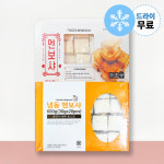 [지케이푸드] 지엔씨 사각 멘보샤 (대) 600g 외 1종 중국식 새우 토스트 튀김 간식 : 지케이푸드