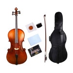 학생 전문 및 초급 첼로 키트를 위한 ModouString 어쿠스틱 4현 메이플 스프루스 악기 (1/2 사이즈) 1/2 size : 믿을만한상점몰