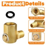 50310 측면 와인더 에어 호스 릴용 회전 조인트, 1/4인치 FPT MPT 90도 릴 피팅 : 뉴스스토어