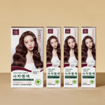 제니하우스 프리미엄 헤어컬러 셀프 크림 염색약 120g, 로즈골드브라운 7RB, 4개 : 제니하우스 브랜드스토어