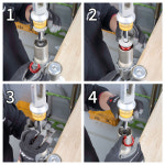 DRC 씰 헤드 푸시 툴 공구 유지보수 F8167 모토라인 바이크 : MOTO LINE