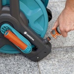 Gardena 호스 릴 호스), + - 포함 33인치 파란색 x 회색(8010) 및 5인치 리더 (1/2인치 : 플로우하우스