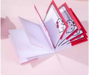 G1732 헬로키티 정품 포스트잇 귀여운 문구 완구 50장 76mm 메모지 : 쿠마네상점