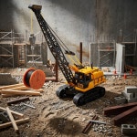 무선조종 크라울러 크레인 중장비 RC : 키덜트 토이 레프리카