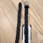 풀 그레인레더 꽈배기 벨트 D76060004 : petitdu01