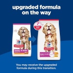 힐스 사이언스 다이어트 스몰 & 미니, 시니어 성인 11+, 스몰 & 미니 브레드 시니어 프리미엄 영양, 드라이 도그 푸드, 치킨, 현미 & 보리, 4.... 