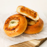 [개성식당]풀드포크피자번800g (80g X 10개) : 개성방앗간